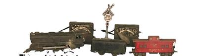 Marx  Metal Railroad Train Cars & Tracks *Read Details