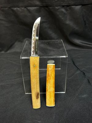 Miniature Small Wood Case Samurai Tanto Knife Japan Vacation Souvenir