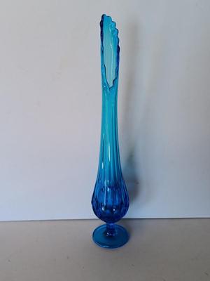 Beautiful Swung vase - Mid Century Modern Sapphire Royal Blue Swung Vase