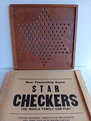 New Fascinating game Star Checkers The whole family can play! - Like Chinese Checkers board