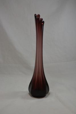 MCM Amethyst Slung Glass Vase