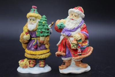 Yuleman from Denmark & Finnish Joulu Pukki Bronson Collectibles Old World Santas Figurines