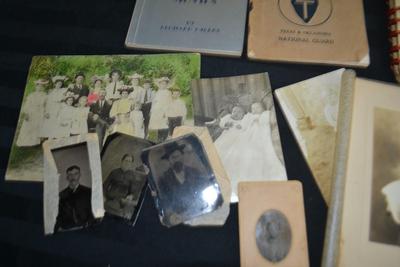 LOT 68. VINTAGE BOOKS AND PHOTOS