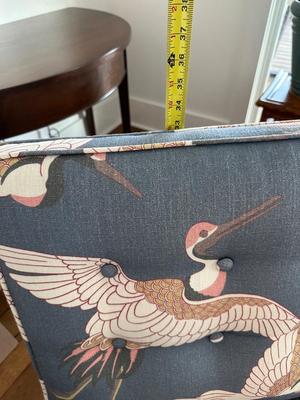Pair of Egret Accent Chairs