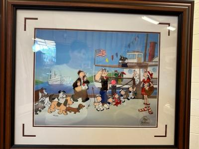 Toons Go to Hollywood Animation Art