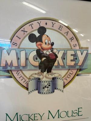 Mickey Mouse 60 Years Poster
