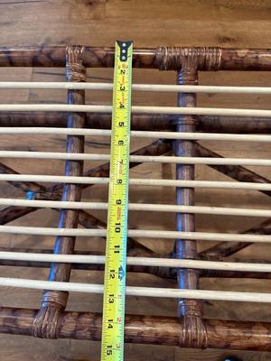 Natural Rattan Bench