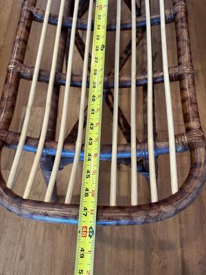 Natural Rattan Bench