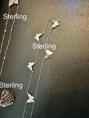 LOT 123 STERLING AND SILVER PLATED JEWELRY