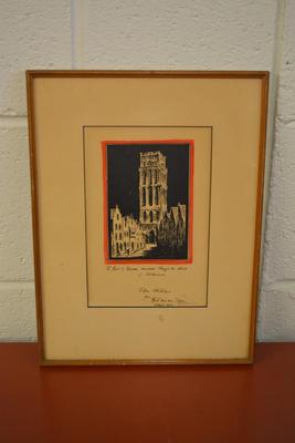 Framed & Matted "The Praise of Folly" by Henrick Willem Van Loon (1882-1944)