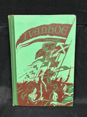 Vintage Hardcover Book 1947 Ivanhoe by Sir Walter Scott