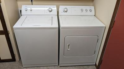 Whirlpool Super Capacity Washer and Dryer