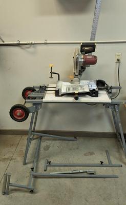 Chicago Electric 10" Compound Slide Miter Saw w/ Laser Guide