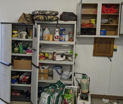 Contents of East Garage Wall