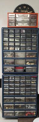 Wall Organizers and Contents