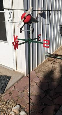 Aviator Weathervane