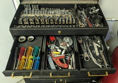 Top and 3 Drawers of Storehouse Tool Chest