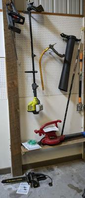 Ryobi Weed Trimmer. Toro Blower, McCullogh Chainsaw and More!