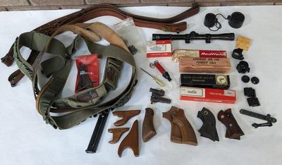 Gun Parts, Scopes, Rings, and Slings