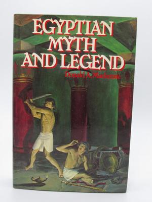 Egyptian Myth And Legend Historical Stories 1978 Hardcover Book with Color Plates