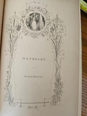 Scott's Waverley Novels 12 volumes 1842