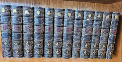 Scott's Waverley Novels 12 volumes 1842