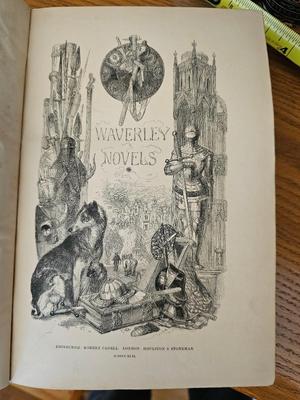 Scott's Waverley Novels 12 volumes 1842