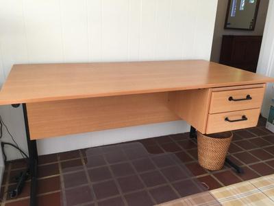 2 drawer writing desk