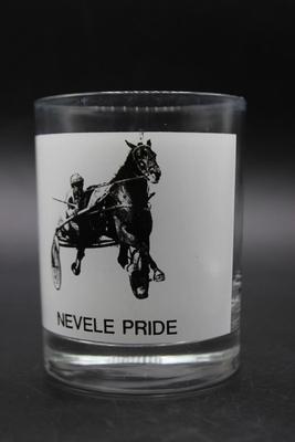 Nevele Pride Western Harness Racing Commemorative Drinking Barware Glass Cup