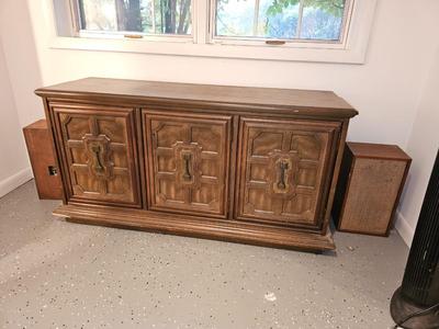 MCM stereo cabinet tape deck