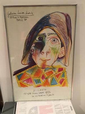 Picasso Galerie Louise Leiris Lithograph 1971