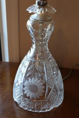 Glass Table Lamp