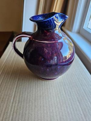 Purple Edgecomb Potters pitcher