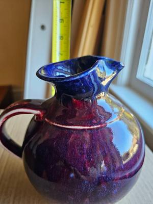 Purple Edgecomb Potters pitcher