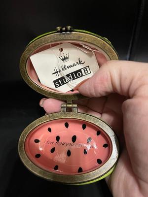 Hallmark-Maxine Watermelon Hinged Box