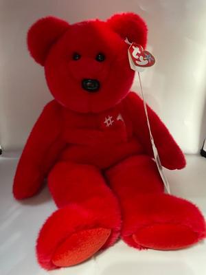 TY Beanie Baby-#1 Bear