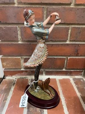 12â€ Gypsy Lady with Dog