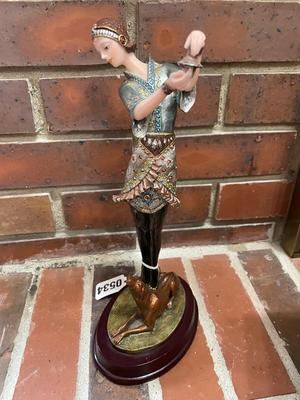 12â€ Gypsy Lady with Dog