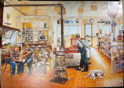 Coca-Cola Tin Picture
