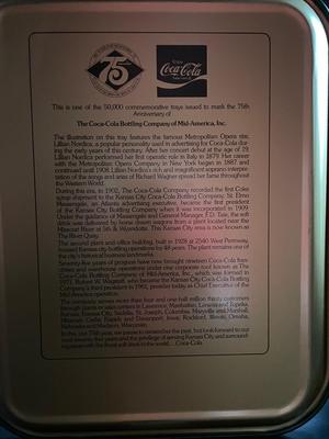 Coca-Cola Tray