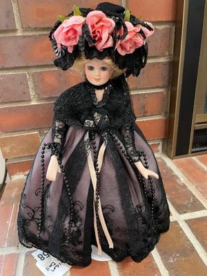 Victorian funeral doll
