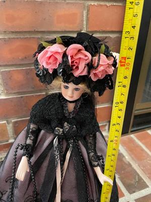 Victorian funeral doll