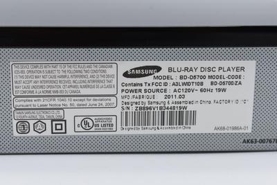 Samsung BluRay Player