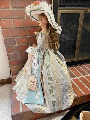Margaret porcelain doll
