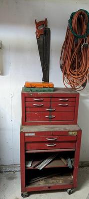 Rolling Toolbox with Contents