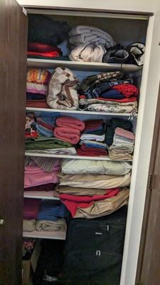 Contents of Linen Closet