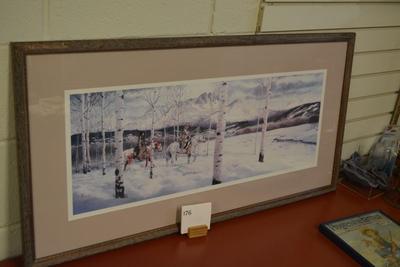 Mark Silversmith "Mid-Winter Passage" Framed, 348/950