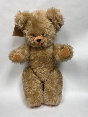 Vintage Jointed Teddy Bear Plush Stuffed Animal