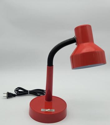 Red Adjustable Desk Lamp