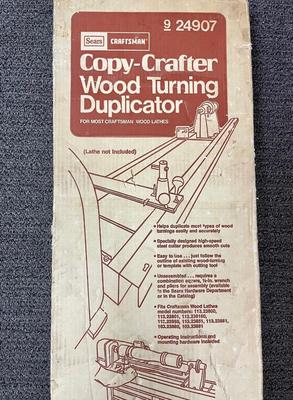 Copy Crafter Wood Turning Duplicator (lathe not included)